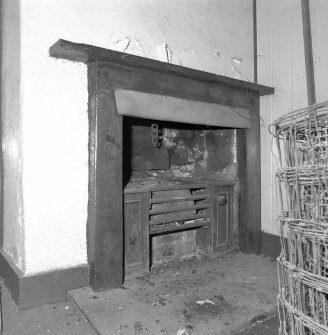 Bothy, ground floor, room, fireplace, detail
Digital image of D/12183