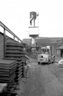 View from SSE showing stockyard and cupola