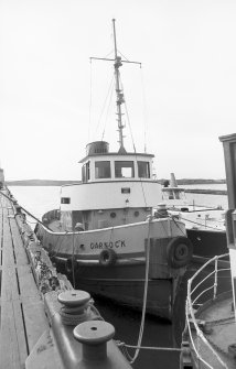 View from E showing tug-boat Garnock