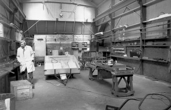 Interior
View showing light erecting shop