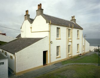 View from SE of Keepers' Houses (NT 96NW 39.01).
Digital image of C 4268 CN.