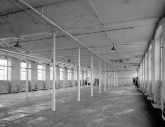 Interior.
View of sample flat showing jack-arches and cast-iron columns. (note the cut-outs in side walls for machinery).
Digital image of A 38496