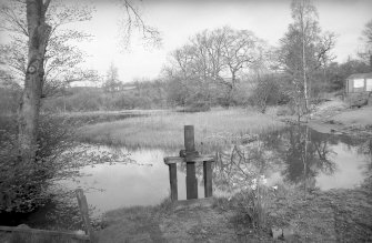 View from ESE showing mill dam