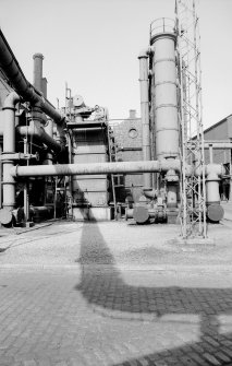 View from SSE showing scrubbers and condensers