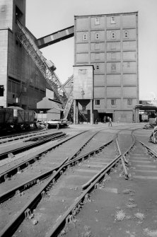 View from WSW showing WSW front of retort house