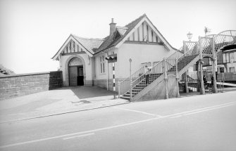 View from W showing WSW and NNW fronts, and WNW entrance, of main offices