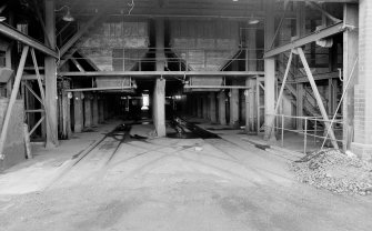 Interior
View underneath retort house