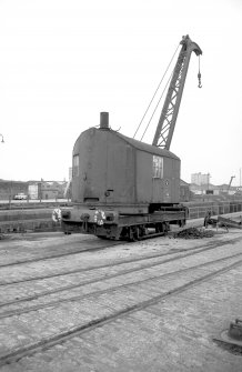 View from ENE showing steam crane no 8
