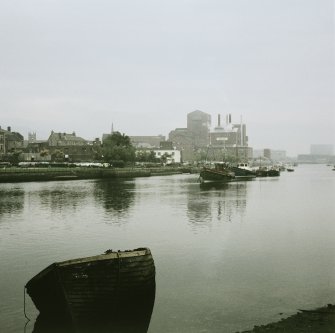 General view from W showing distillery in background