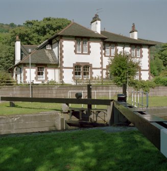 Lock gates and cottages, view from south
Digital image of E/6495/cn