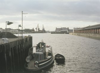 View from ESE showing ferry and NNE front of terminal