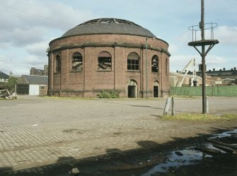 View from SSW showing N rotunda