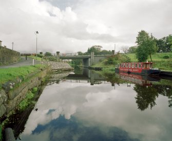 Glasgow Bridge, Forth and Clyde Canal, Swing Bridge
View from West
Digital image of D/58846/cn