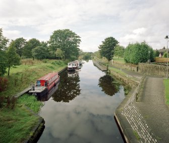 Glasgow Bridge, Forth and Clyde Canal, Swing Bridge
View from bridge looking West
Digital image of D/58862/cn