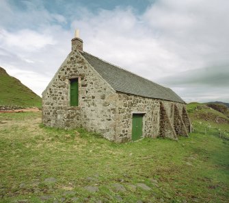 Canna, Coroghon Barn (An Coroghan). View from W.
