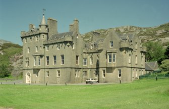 View of main facade of castle from S
Digital image of D 11368 CN