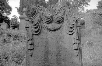 View of gravestone of Hugh Douglas, 1834.
Digital image of B 4388/16.