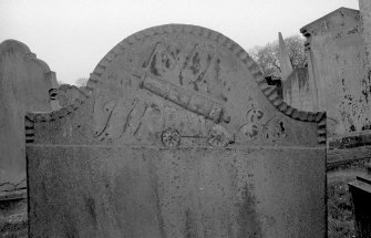 View of gravestone of James Keill, gunner, 1817.
Digital image of AN 6552.