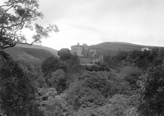 Castle Campbell, from the south-west. 
