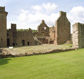 View of castle and courtyard from north east
Digital image of D 68834 CN