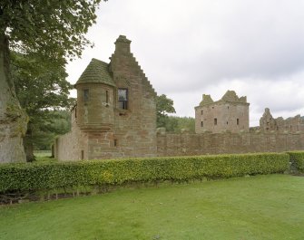 View of summerhouse and castle from north north east
Digital image of D 68828 CN