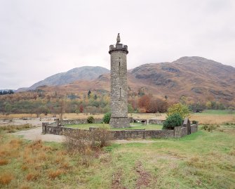 Glenfinnan Monument.  General view from East.
Digital image of D 23712 CN.