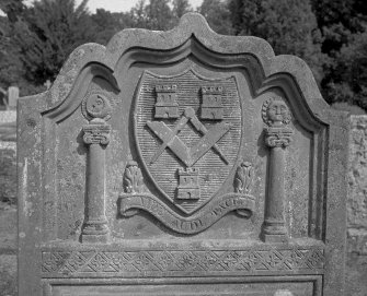 Ruthven Parish Churchyard.
Headstone, John Leslie, 1823.
Digital image of AN 5539/1