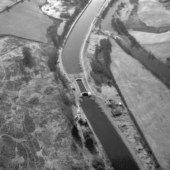 Aerial view of Cullochy Lock
Digital image of A 36811.