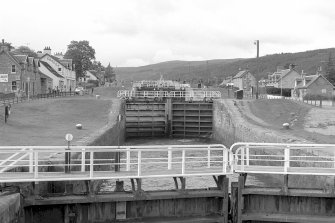 General view looking WSW from bottom of Fort Augustus Locks
Digital image of A 140