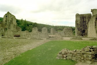 View towards North-West side of castle from the bakehouse.
Digital image of D 59253 CN