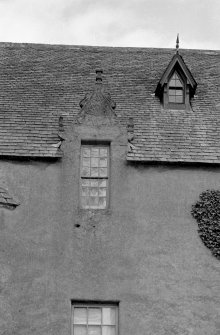 Drum Castle. Detail of dormer pediment on South facade.
Digital image of AB 1358/18.