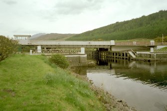 Laggan, Swing Bridge over Caledonian Canal
General view of east side of bridge from east
Digital image of D 48287 CN