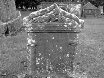 Kirkurd Churchyard.
Headstone for Andrew Shanker, 1799.
Digital image of B 4216/2