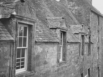 Detail of dormer windows on south facade
Digital image of B 42212.