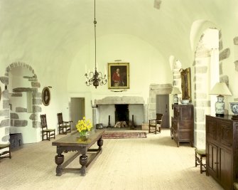 View of Great Hall in Castle Fraser, Aberdeenshire.
Digital image of B 18150 CN