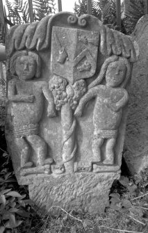 Kells Parish Churchyard.
Headstone for the McNaughton children.
Digital image of AB 1328/2