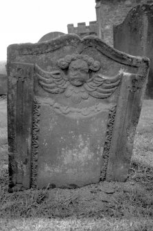 Graveyard.
Headstone for Sarah Elder.
