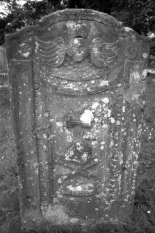 Minnigaff churchyard.
Headstone for Ben Tait, 1756.
Digital image of KB 1326/1