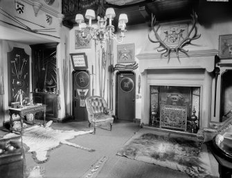 Interior.
View of Armoury.