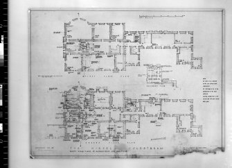 Plans showing alterations and additions on ground and first floors.  
Scanned image of E 42443.