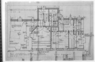 First floor plan.
Scanned image of IGL W234/8/? [negative number to be supplied].
