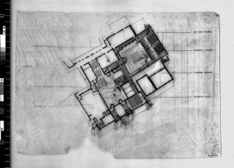 Mylnes Court, Edinburgh University Hall of Residence.
Axonometric view.
Scanned image of E 42715.