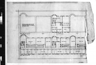 Floor plans detailing room use.
Scanned image of E 48162.
