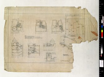 Site plan, plans, sections and elevation.
Scanned image of E 48179.