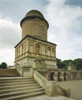 View of mausoleum, Hamilton, from South-East.
