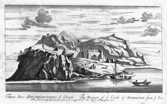 Digital image of engraving showing view from South-West from Theatrum Scotiae by John Slezer.