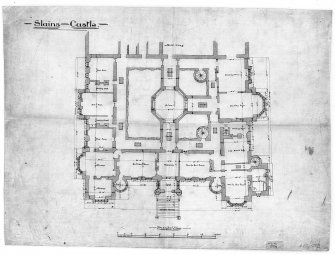 Digital image of plan of principal floor.