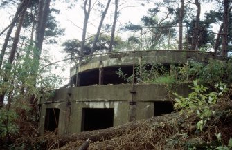 View of coast battery.