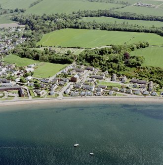 Aerial view of the west part of the town of Cromarty, taken from the NW.
