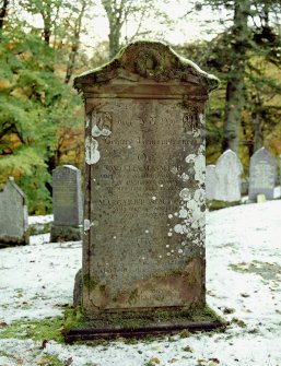 Gravestone commemorating William Smith, d. 1853 and Margaret Sim, d. 1860.